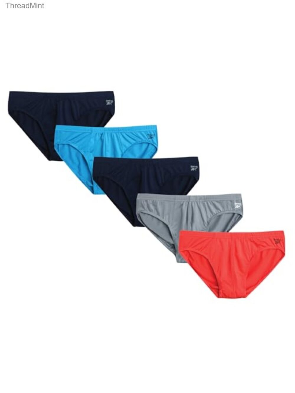 Mens Low Rise Briefs 5 Pack Stretch Contour Pouch Tagless Moisture Wicking